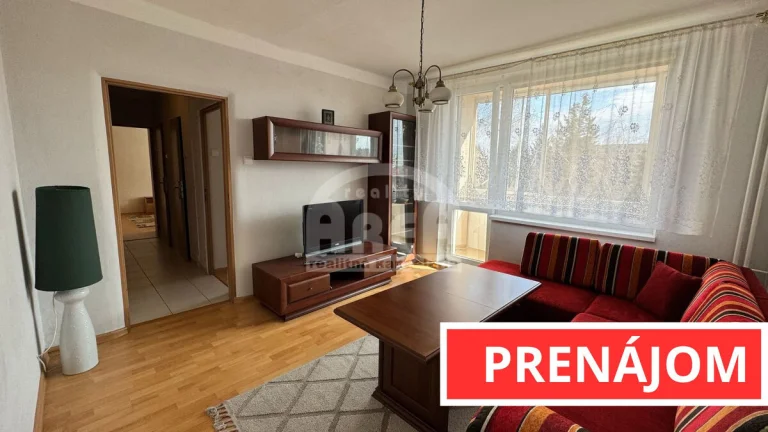 Na prenájom 2- izbový byt na sídlisku Juh v Michalovciach