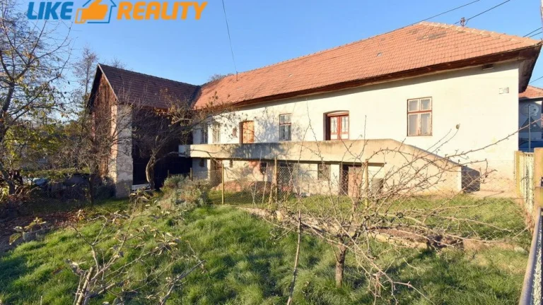 REZERVOVANÝ Rodinný dom na rekonštrukciu Turčianske Kľačan