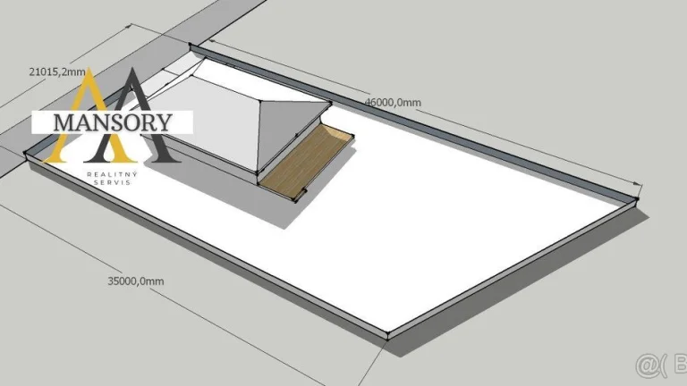 NA PREDAJ, 848m2 pozemok pre rodinný dom, Kameničná