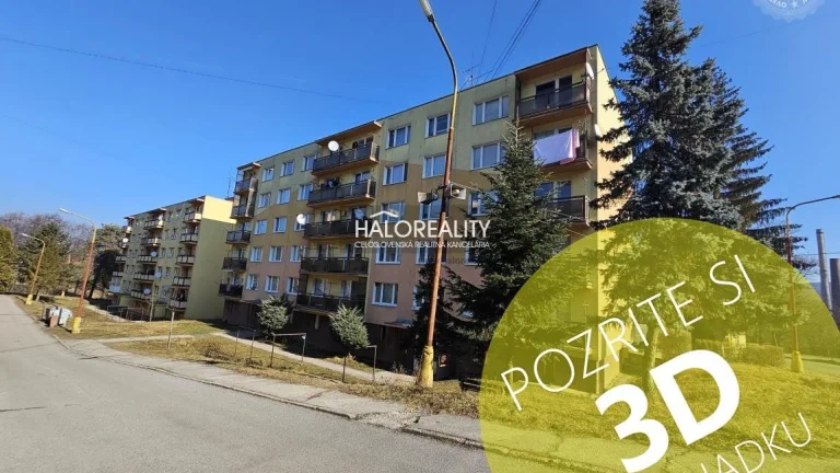 HALO reality - Predaj, trojizbový byt Hnúšťa, Likier - EXKLU