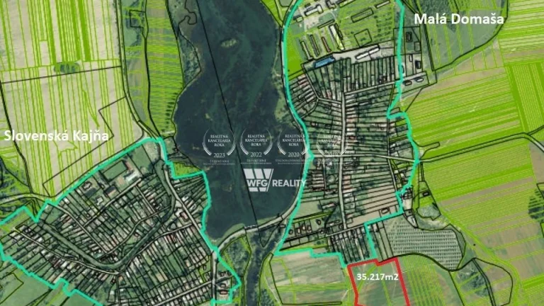 Predávame pozemok 3,5 ha v obci Malá Domaša