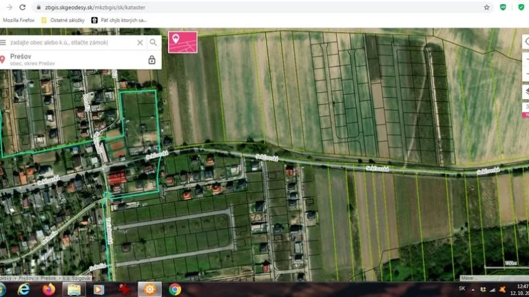 Predám veľmi pekný pozemok - Šalgovík Prešov