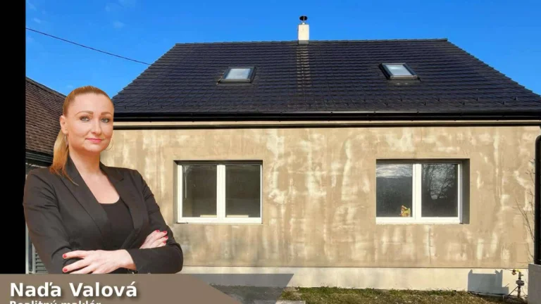 Zrekonštruovaný rodinný dom v Borskom Sv. Jure