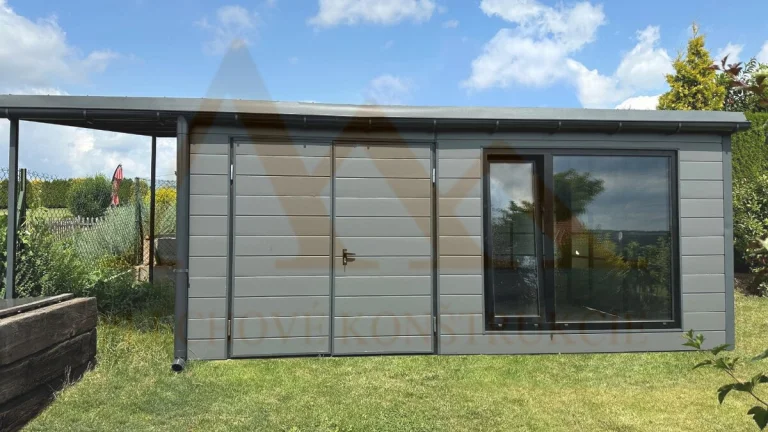 Záhradný domček, garáž 6x4m zateplený, celá SR