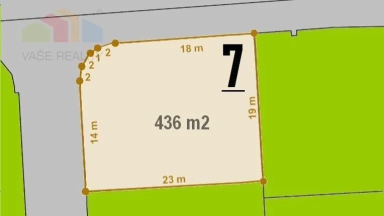 REZERVOVANÉ STAVEBNÝ POZEMOK 436 M² BOROVCE, okr. Piešťany
