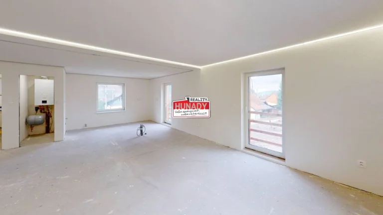 REZERVOVANÉ (120 m2) 2 BYTOVÉ JEDNOTKY (BJ č. 2 - 84 m2)