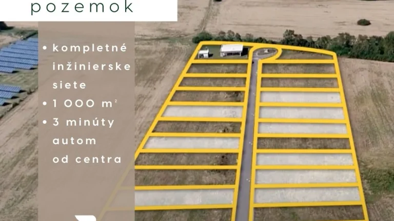 MARKS™ | pozemok 1000 m² - Rimavská Sobota