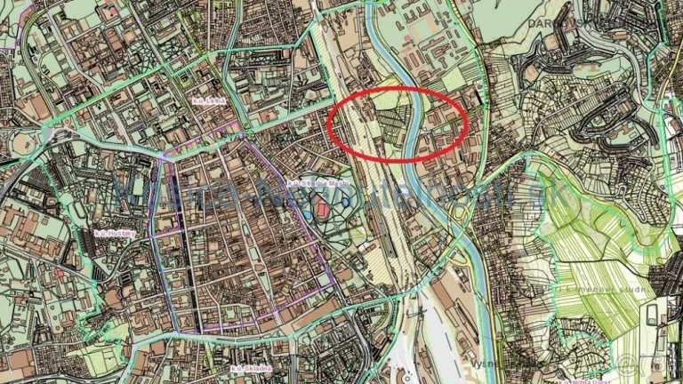 Investičný pozemok 4309 m2 Stredné Mesto – Košice – Staré Me