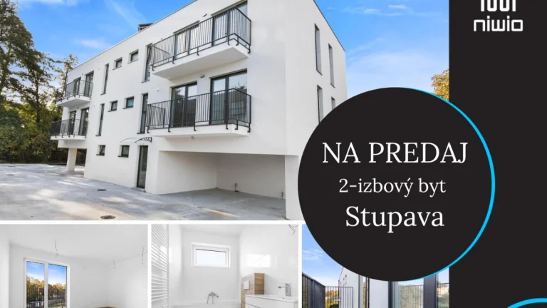NA PREDAJ 2-izbový byt v Stupave