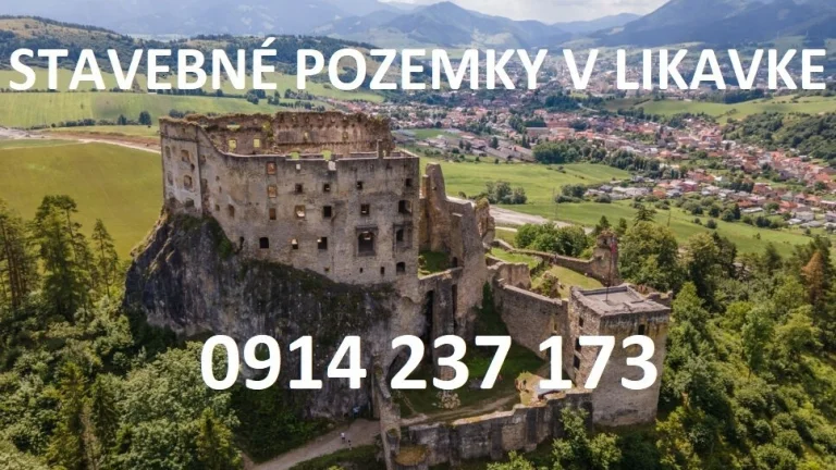 Stavebné pozemky v Likavke