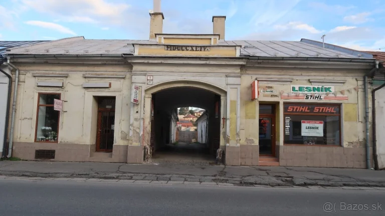 Na predaj Meštiansky dom v Brezne