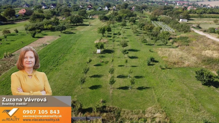 Veľký POZEMOK s IS v Skalici, 3927 m2, lokalita Kravie hory