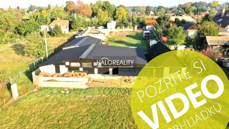 HALO reality - Predaj, výrobný priestor - farma, Želiezovce