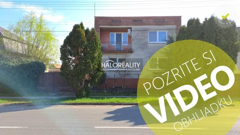 HALO reality - Predaj, rodinný dom Moravský Svätý Ján - ZNÍŽ
