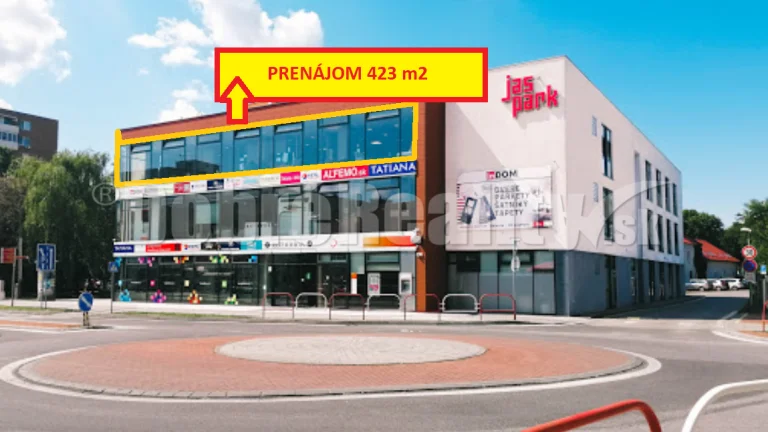 Centrum Galanta - reprezentatívny komerčný priestor, 423 m2