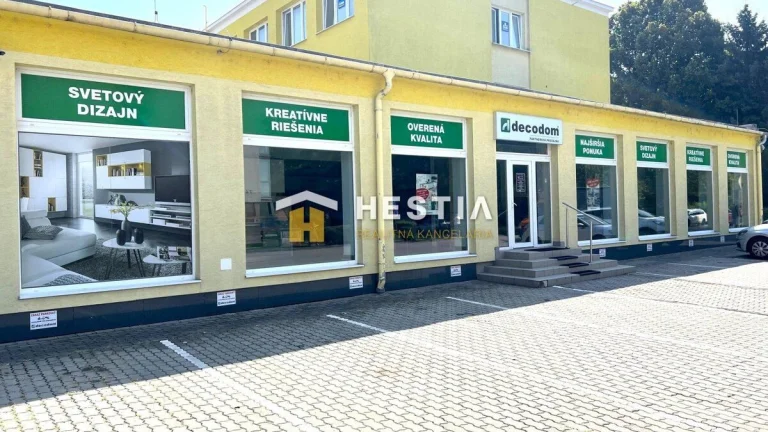 Veľký obchodný priestor 196 m2 s parkovacími miestami