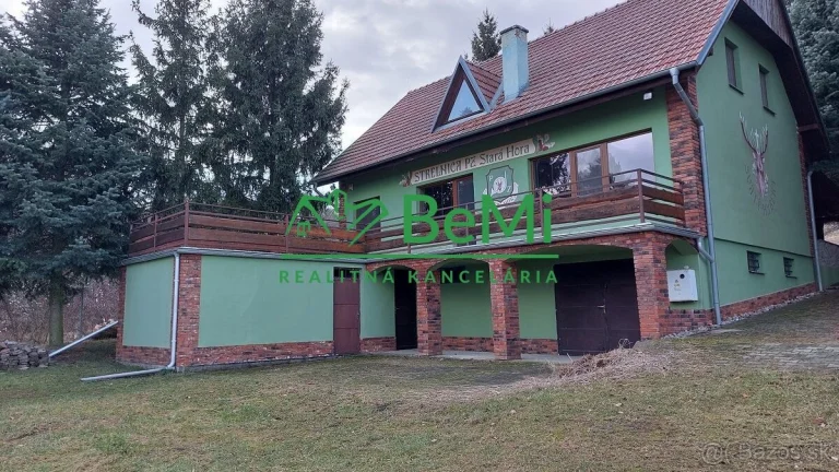 Predaj - Strelnica s poľovníckou chatou v okrese Hlohovec -