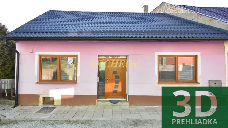 3D / EXKLUZÍVNE / RODINNÝ DOM, SPIŠSKÉ VLACHY, POZEMOK 683m2