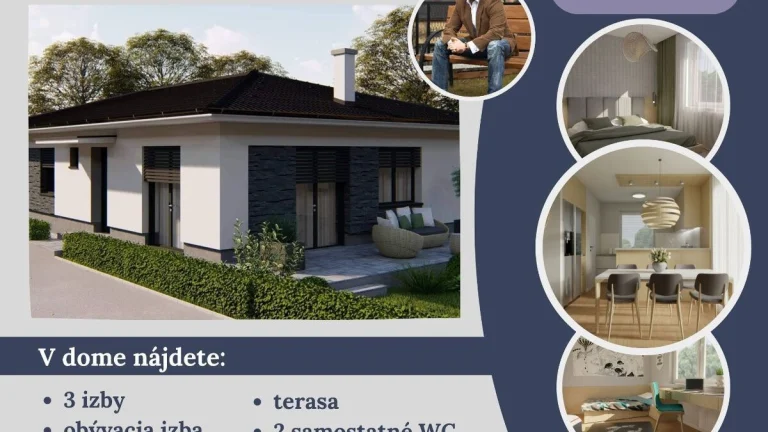 Na predaj - EXKLUZÍVNA PRÍLEŽITOSŤ: MODERNÉ BUNGALOVY VO VAL