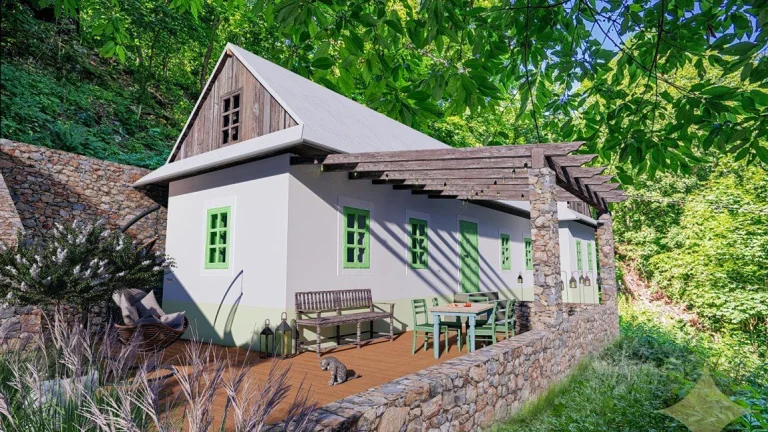 Rodinný dom vhodný na rekreáciu/prenájom v širšom centre Ban