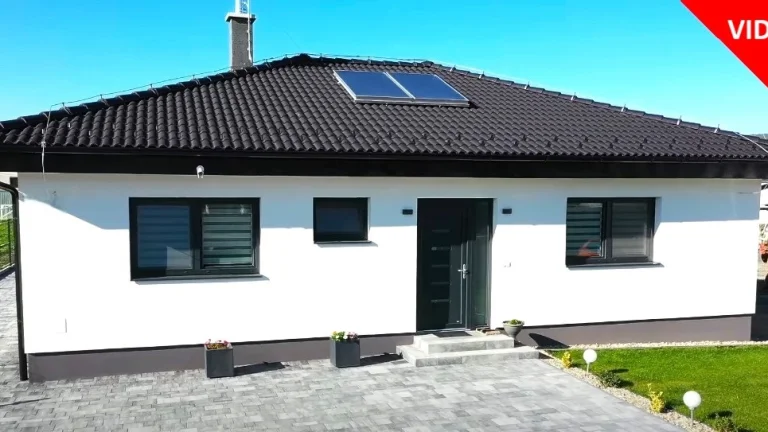 NOVOSTAVBA - 4 izbový bungalov, 100m2 - KANAŠ