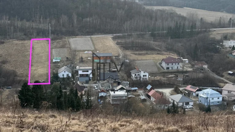 Na predaj pozemok vhodný na výstavbu RD v Košickej Belej - 1