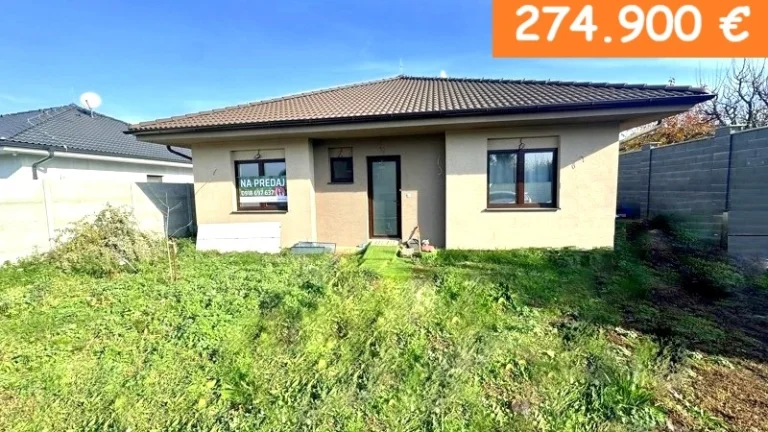 Krásny 4 izbový dom 124 m2 pozemok 627 m2, Galanta Kolónia