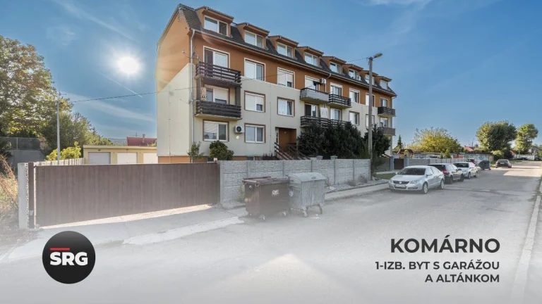 SRG | Objavte tento bohato vybavený 1izb byt | Veľký rad