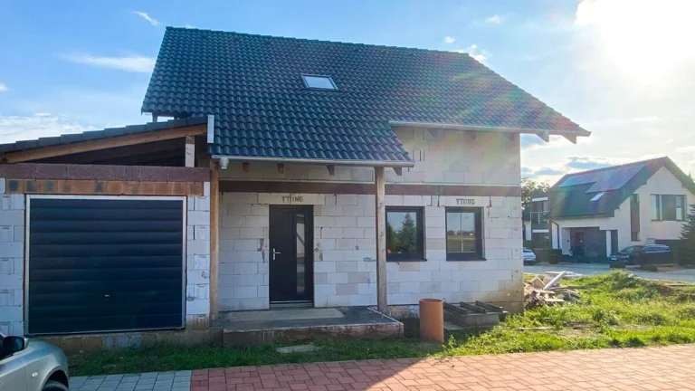 Novostavba 4-izbového rodinného domu s garážou