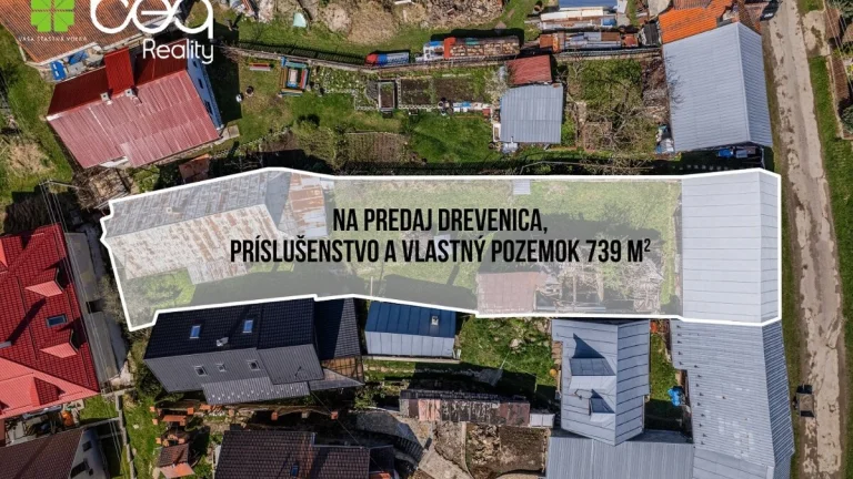 NA PREDAJ: Vidiecky dom - drevenica, Levoča – časť Závada