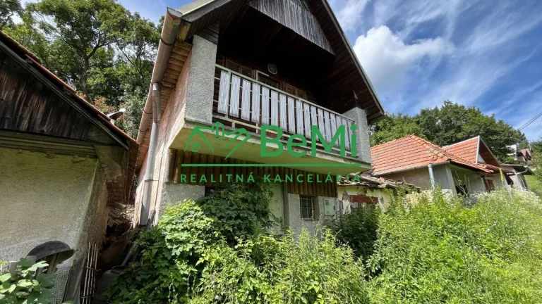 Predaj viničný dom ZNÍŽENÁ CENA Hronský Beňadik (034-13MIJK)