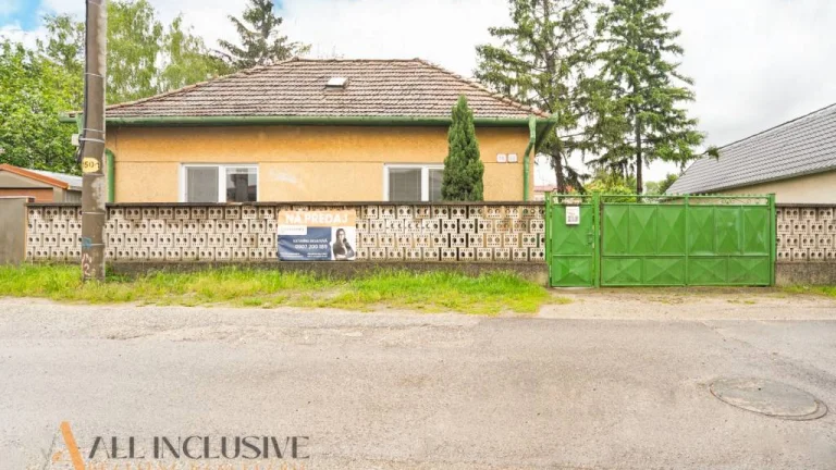 ALL INCLUSIVE | NA PREDAJ 3-IZBOVÝ ROD. DOM NA 978 M2 POZEMK