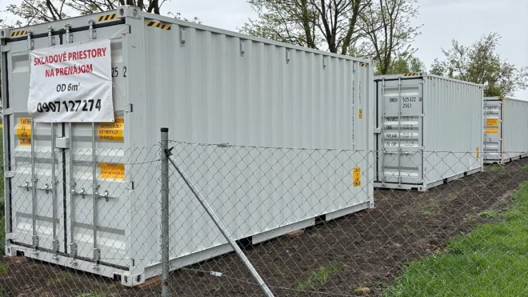 Ponukam na prenájom skladové kontajnery, možnosť od 3m