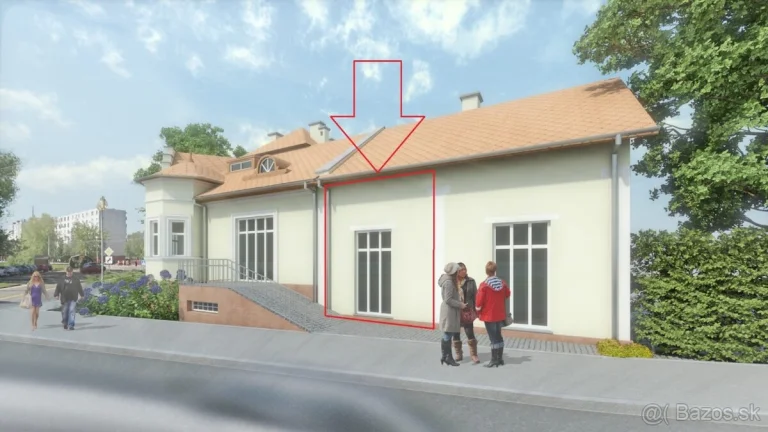ATRAKTÍVNY PRIESTOR NA CHODNÍKU V CENTRE MESTA
