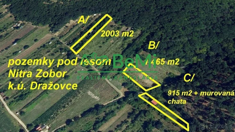Pozemky Nitra Dražovce " pod Zoborom " ID 528-14-MIG