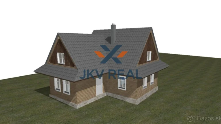 Stavebný pozemok s inžinierskymi sieťami a projektom dreveni