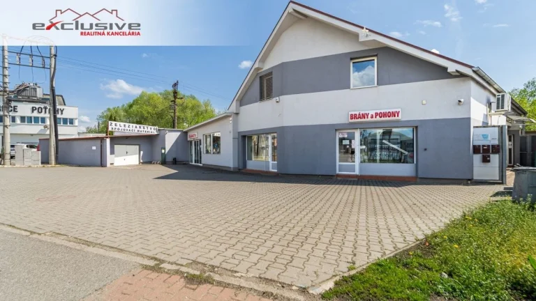 POLYFUNKČNÝ OBJEKT -UL.VRANOVSKÁ,1598 M2 POZEMOK,HL.CEST.ŤAH