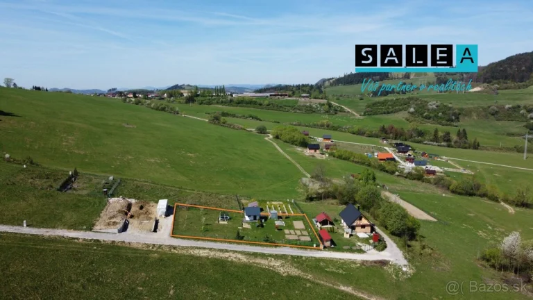 KOTRČINÁ LÚČKA - SLNEČNÝ POZEMOK + CHATKA 1020m2