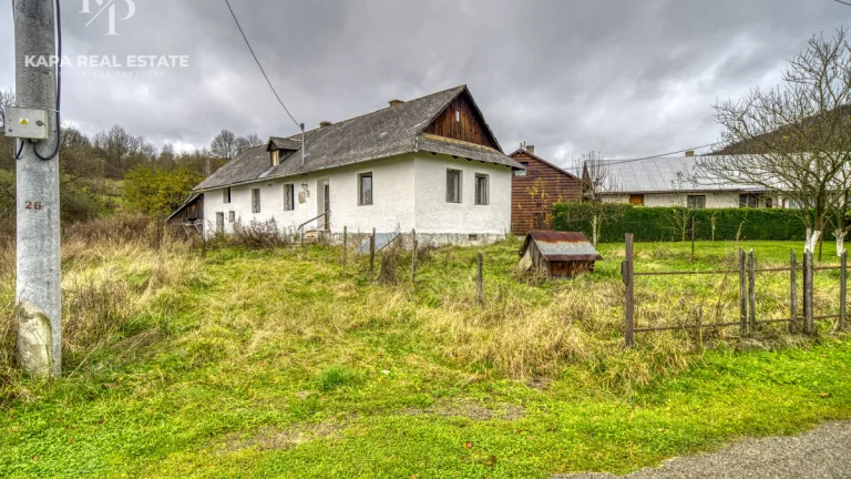 Rodinný dom na predaj, obec Nižný Komárnik, okres Svidník