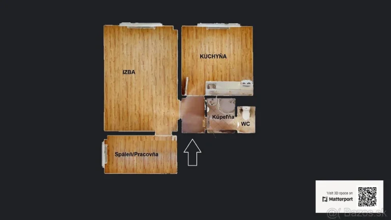 Menší 2 izbový byt po rekonštrukcii ZVOLEN