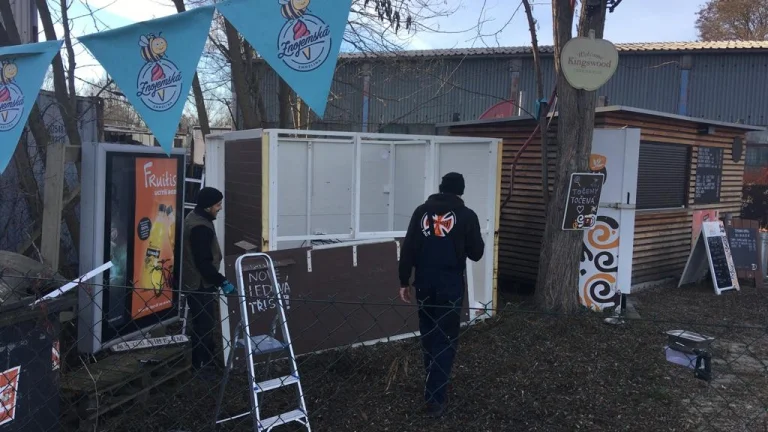 Montovaný stánek na gastro. 3x3m