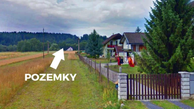 4525m2 POZEMOK Liptov – TATRY pri OBCI, pri CESTE CENA 4e