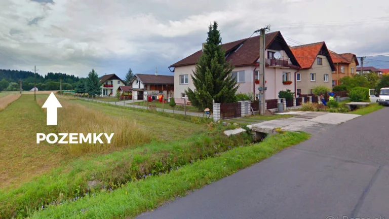 3608m2 POZEMOK Liptov – TATRY, pri HRANICI OBCE - pri CESTE