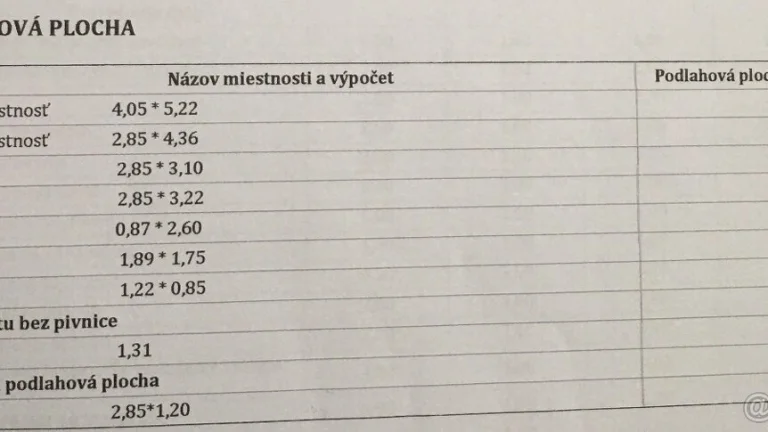 Predám 2izbový byt 63m2 s balkónom pôvodný stav