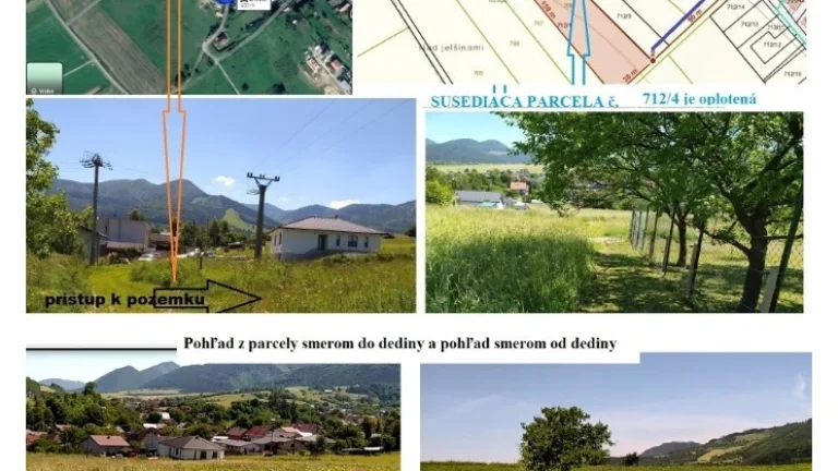 Blízko ŽILINY Dolná Tižina- na predaj pozemok