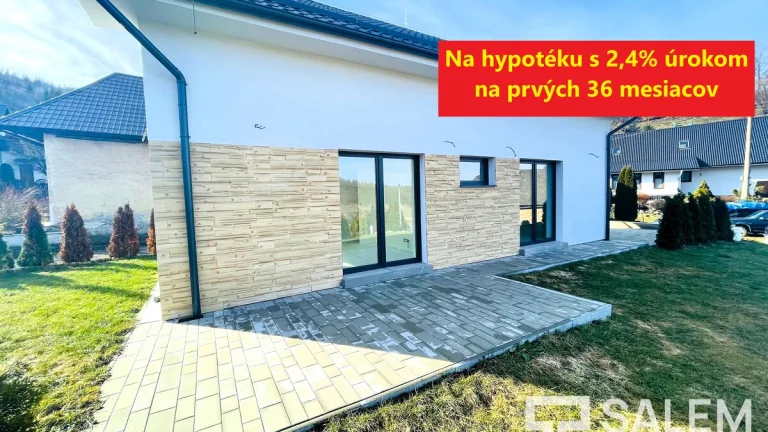 Novostavba na hypotéku 2,4%, Zvolen - Kráľová