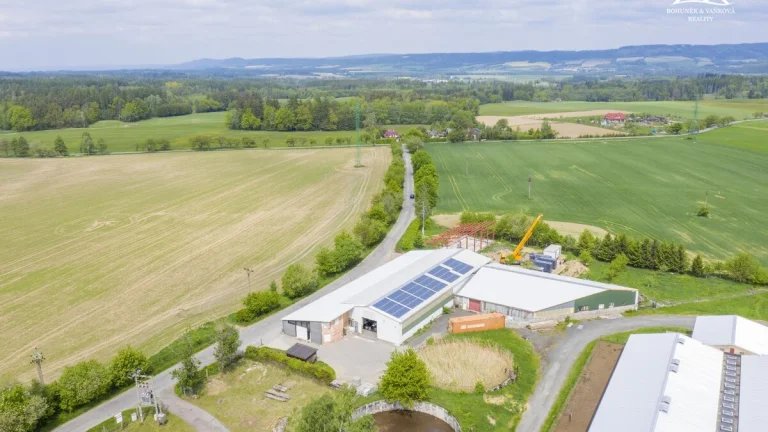 Prodej provozního areálu, 2520 m2, Svinný - Chotěboř