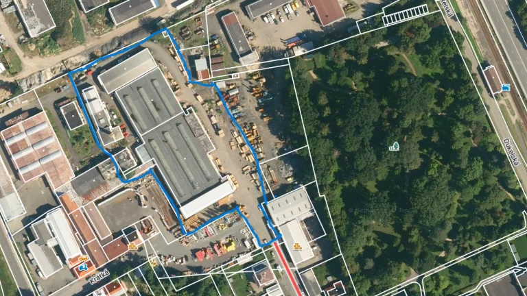 Prodej výrobního areálu v Písku – 13 000 m²