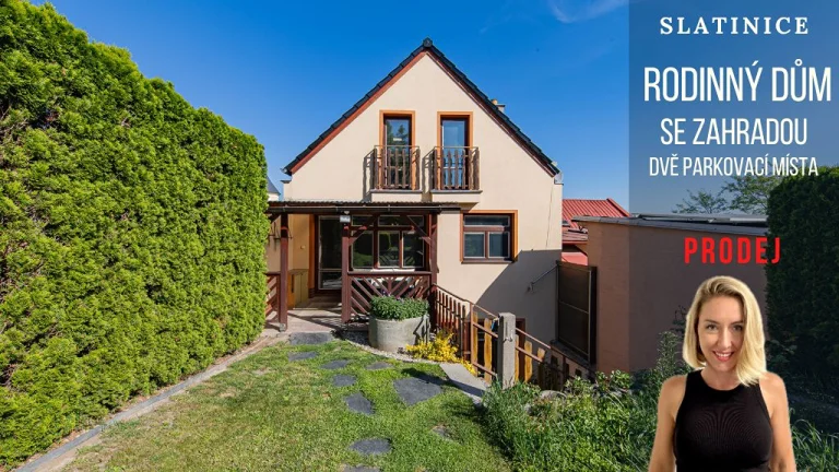 Prodej, dvougenerační rodinný dům, pozemek 325 m2, Slatinice