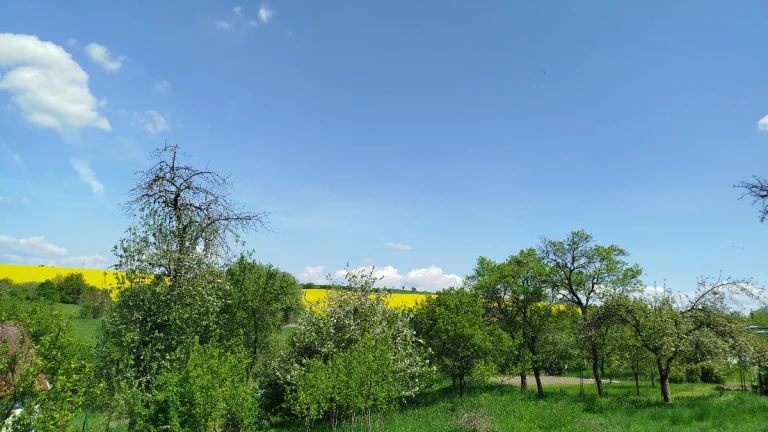 Stavební pozemek 842 m² v čisté přírodě Lubná u Kroměříže